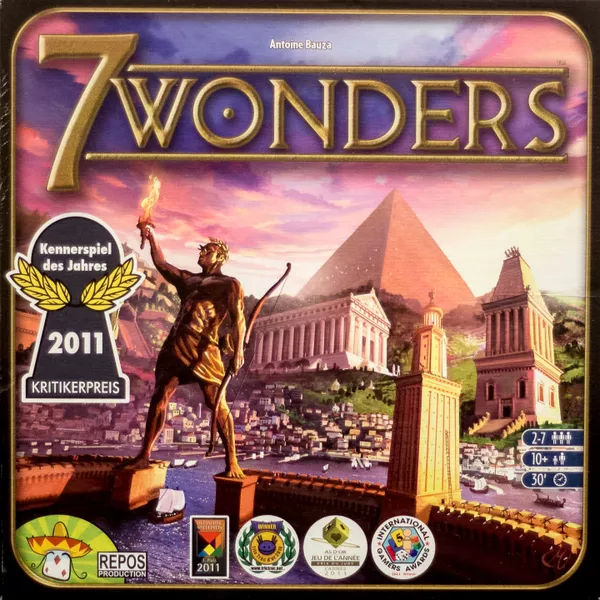 Image of 7 Wonders board game